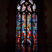 Kirchenfenster in Heidelberg