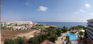 Panorama vom Balkon