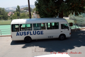 Der Superbus mitte die Klimaanlage